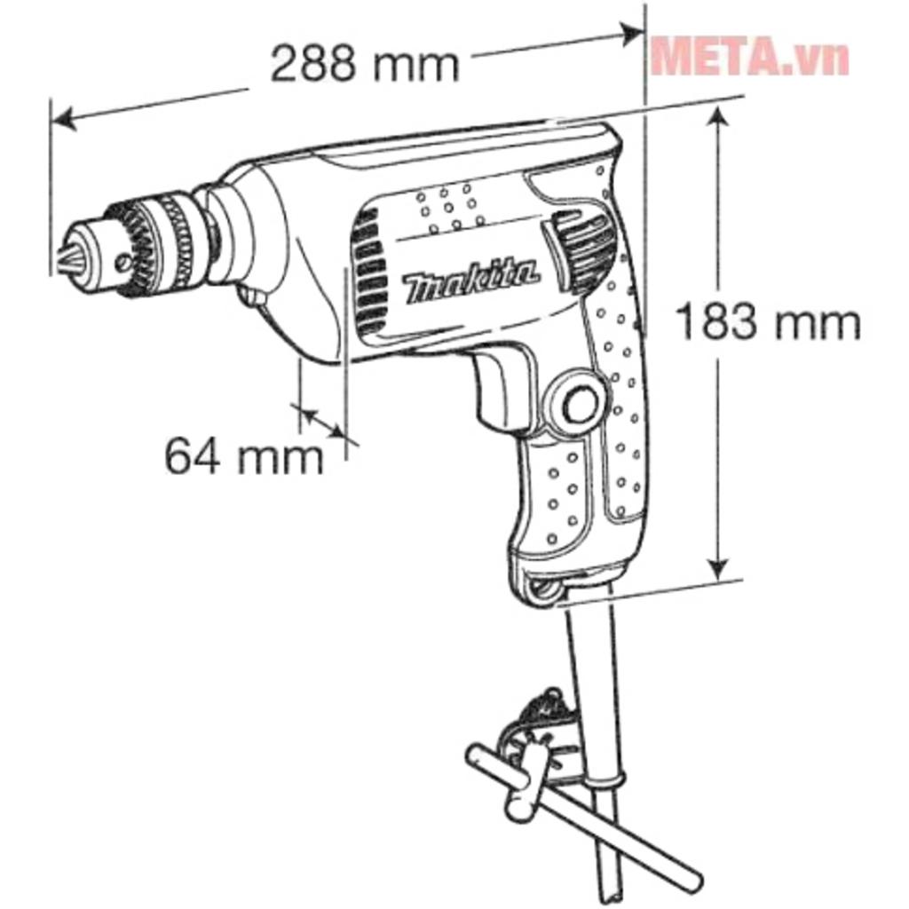 Máy khoan Makita 6412 - động cơ 450W