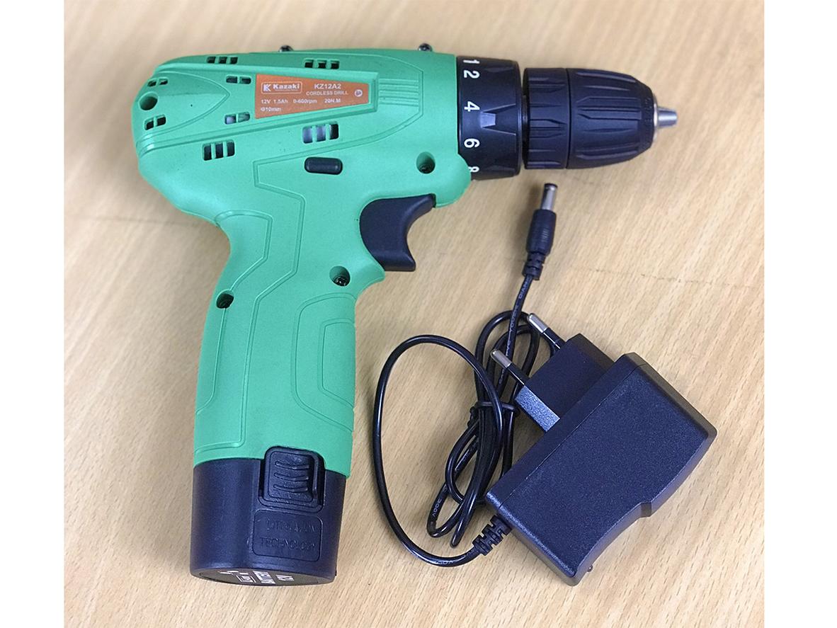 Hiệu năng khoan Kazaki KZ12A2