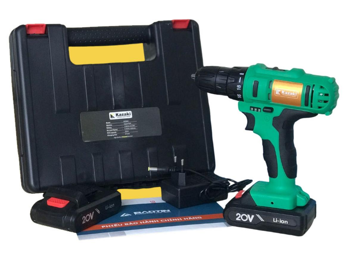 Tổng quan Máy khoan pin 20V Kazaki KZ20A1