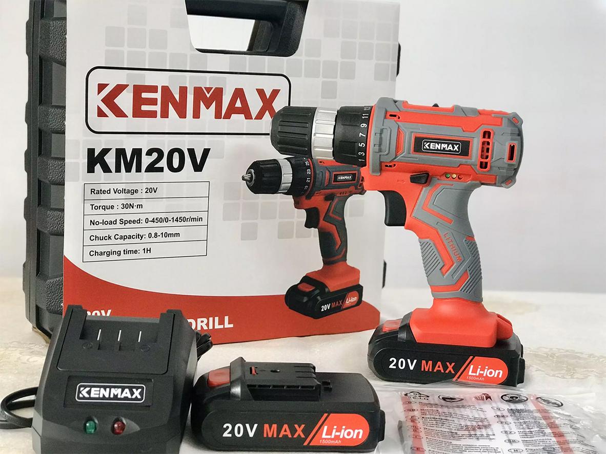 Tổng quan Máy khoan pin 20V Kenmax KM20V