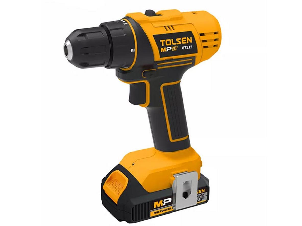 Tổng quan Máy khoan pin 20V Tolsen 87212