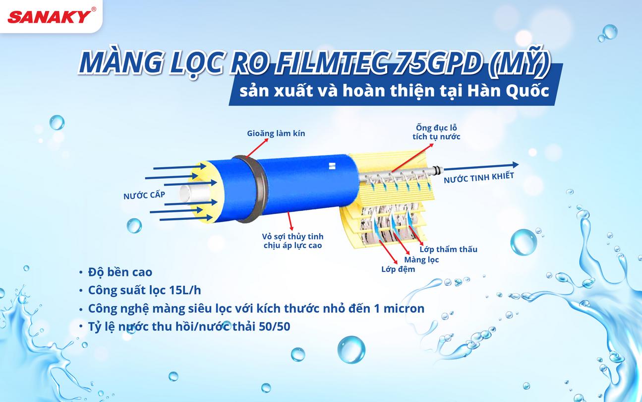 Hệ thống 10 lõi lọc Sanaky VH-3210VD3