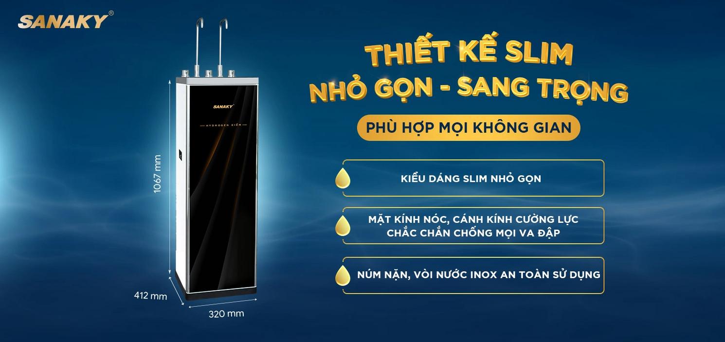 4 chế độ nước: Nóng, Lạnh, Nguội