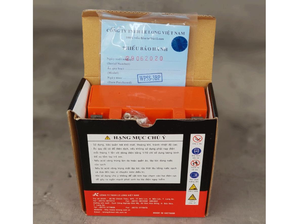 AGM/VRLA kín khí — miễn bảo dưỡng, an toàn khi lắp trên xe.