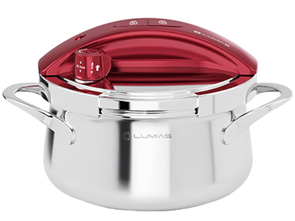 Thiết kế 1 nồi 2 nắp và khay hấp inox đa năng