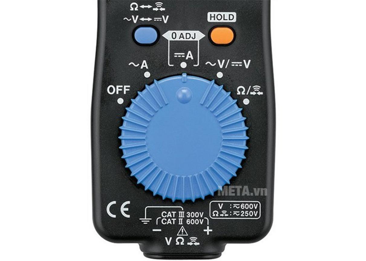 Đa chức năng: điện áp, điện trở, thông mạch; thân máy nhỏ gọn, dễ mang theo.