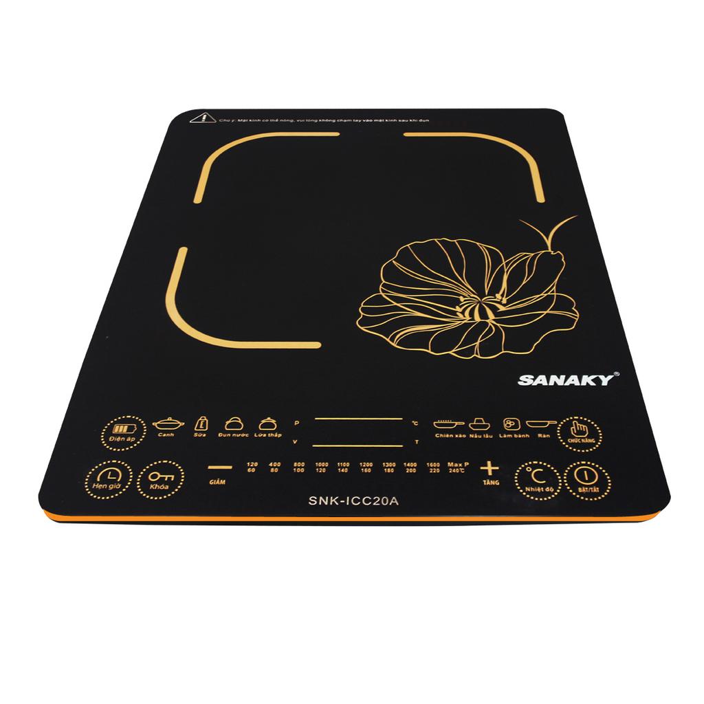 Công suất 2000W giúp nấu nhanh, phù hợp lẩu gia đình.