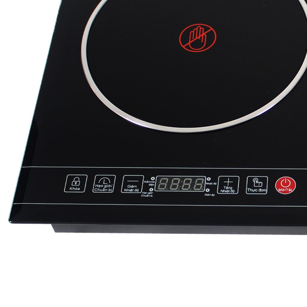 Công suất 4.000W — nấu sôi nhanh, lý tưởng cho nấu lẩu và chiên xào.