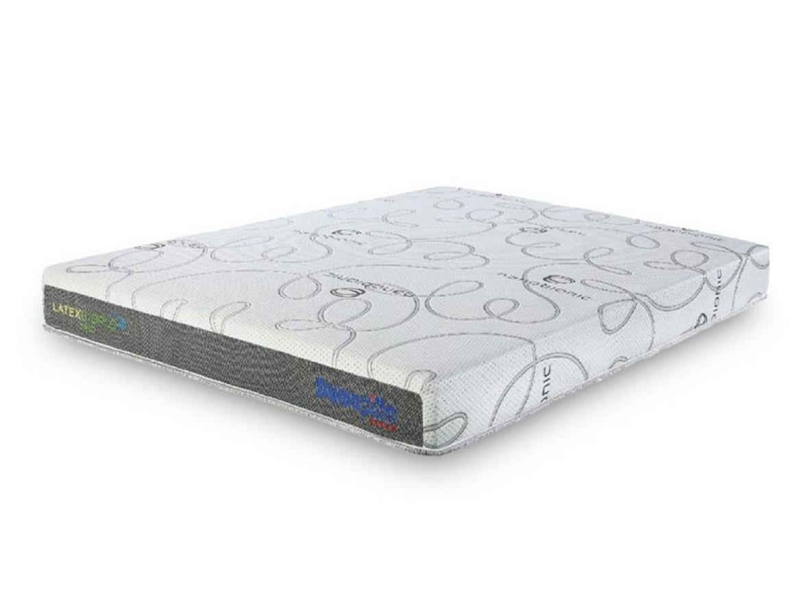 Nệm cao su Dunlopillo Latex World Neo 15cm - Hero shot showing breathable latex surface and official Siêu Thị Đại Việt badge.