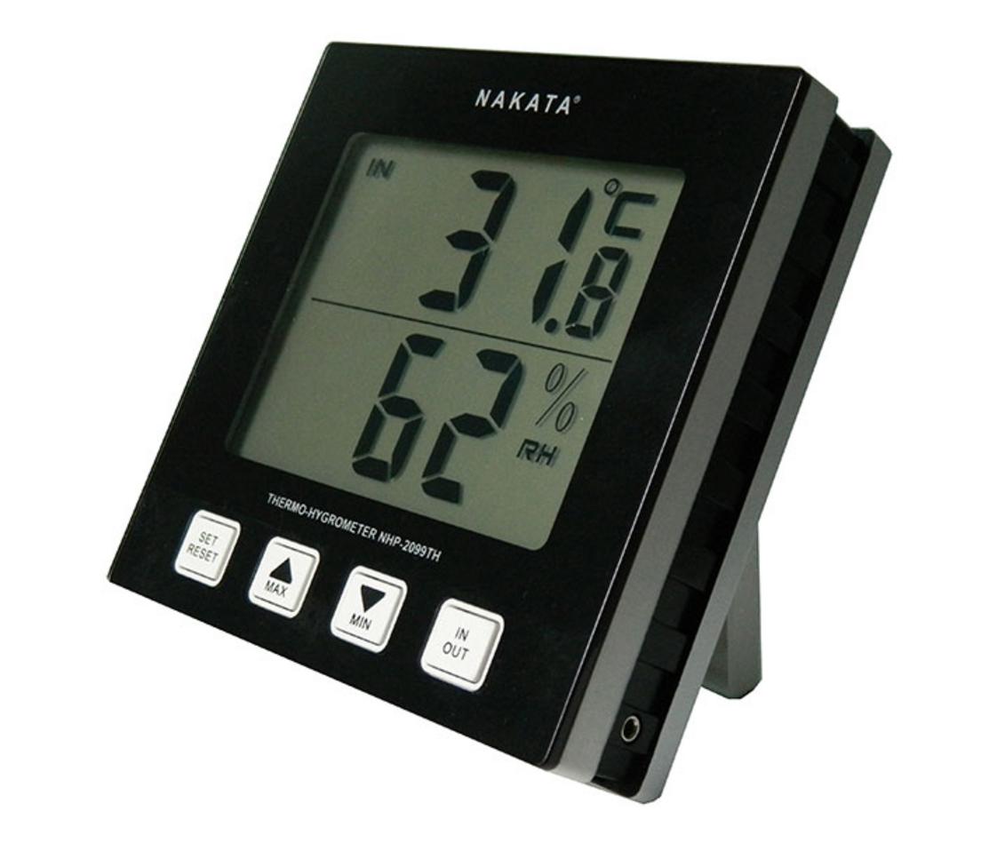 Nhiệt ẩm kế Nakata NHP-2099TH — theo dõi nhiệt độ & độ ẩm chính xác cho gia đình.