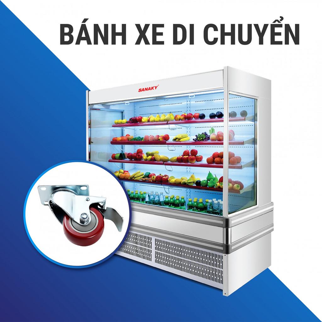 Nhiệt độ ổn định cho hàng tươi.