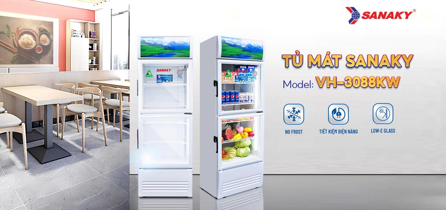 No‑frost giữ khoang trong sạch, giảm thời gian vệ sinh.