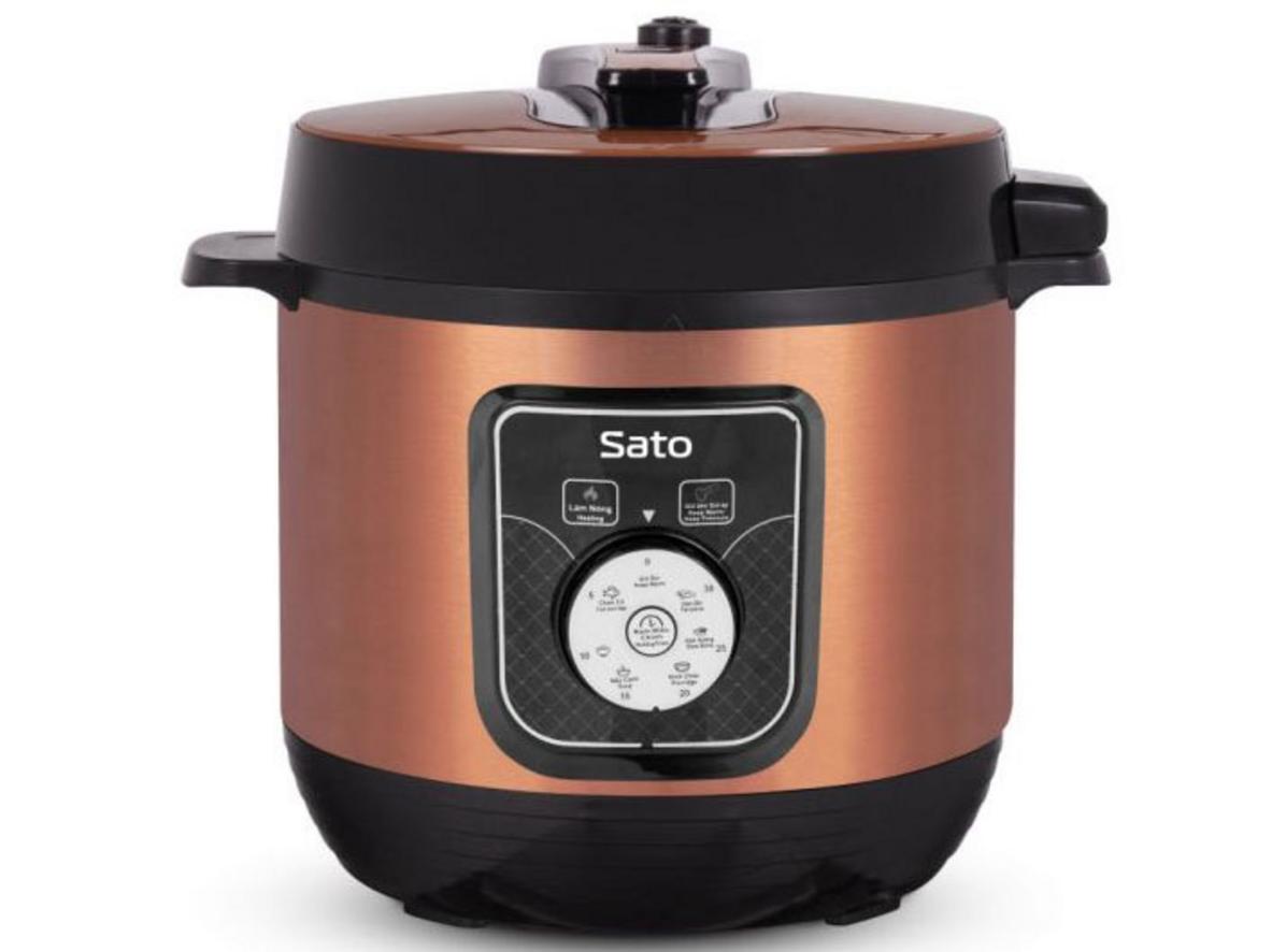 Tổng quan Nồi áp suất đa năng Sato 6AS041 - 6 lít