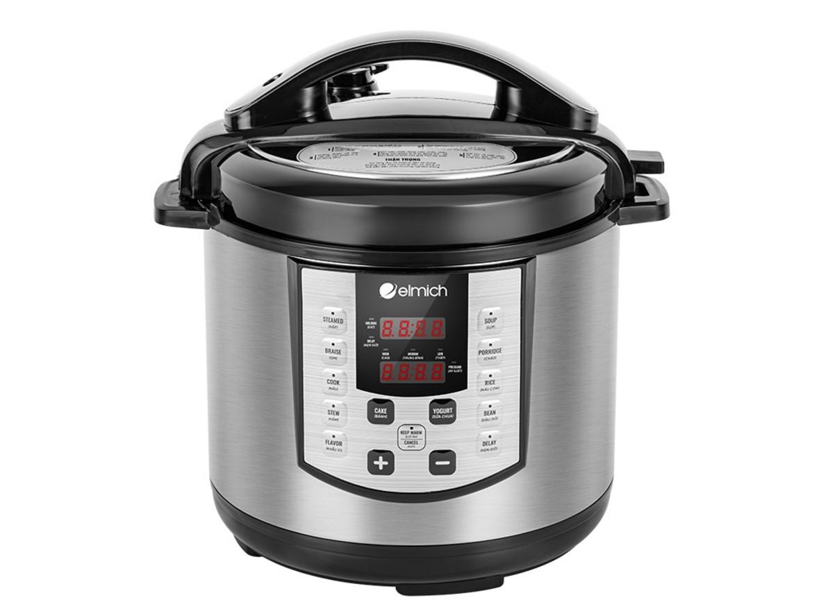 Tổng quan Nồi áp suất điện đa năng Elmich PCE-1809OL (6L)