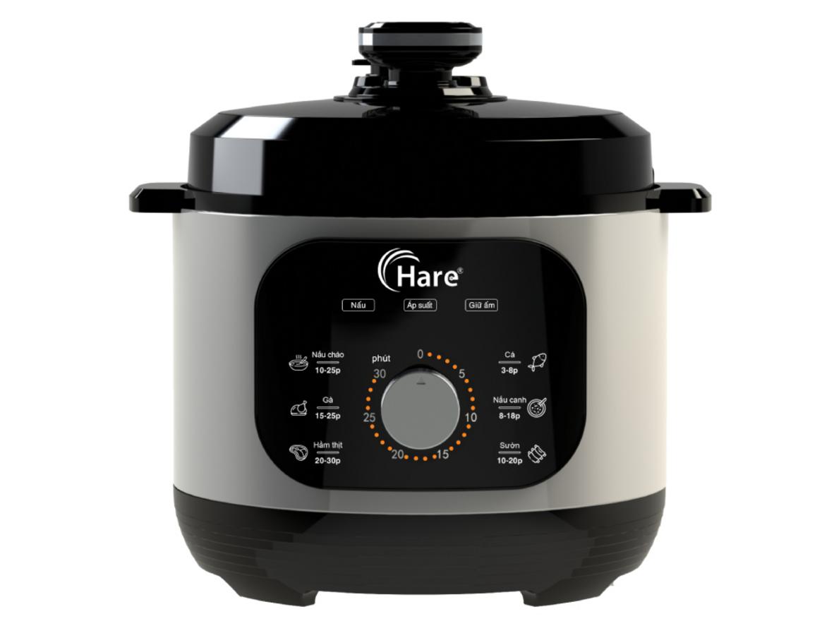 Tổng quan Nồi áp suất điện Hare HR-PC606 - 6 lít