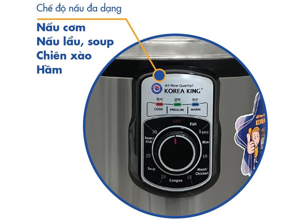 Hệ thống an toàn nhiều tầng và nắp tháo rời