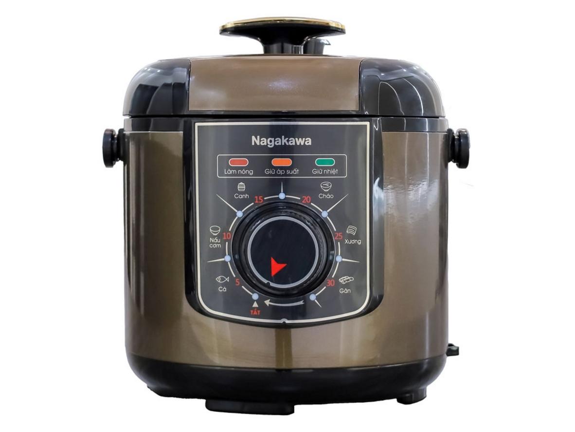 Tổng quan Nồi áp suất điện Nagakawa NEP5366 - 6 lít