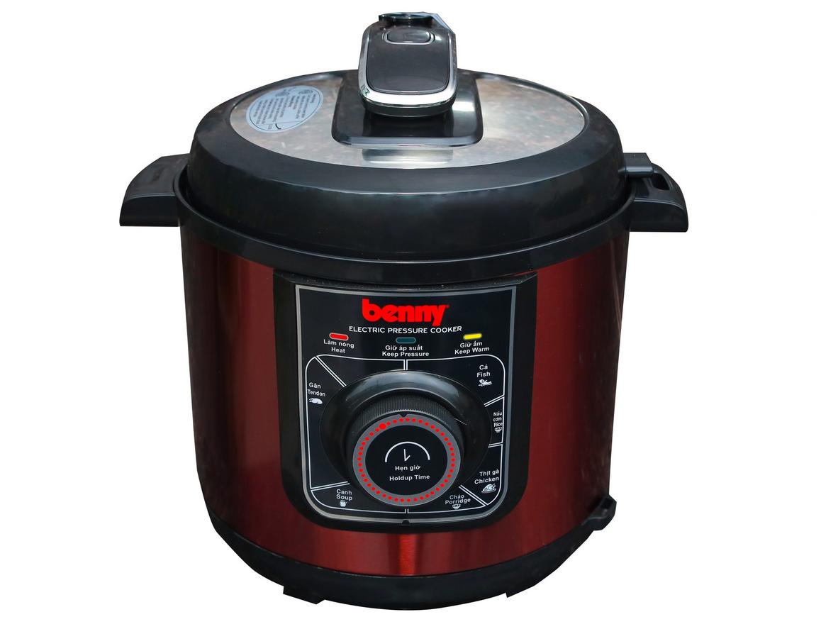 Tổng quan Nồi áp suất điện nắp rời Benny BP-81