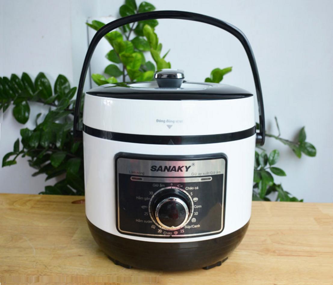 Tổng quan Nồi áp suất điện tử đa năng Sanaky SNK 57C