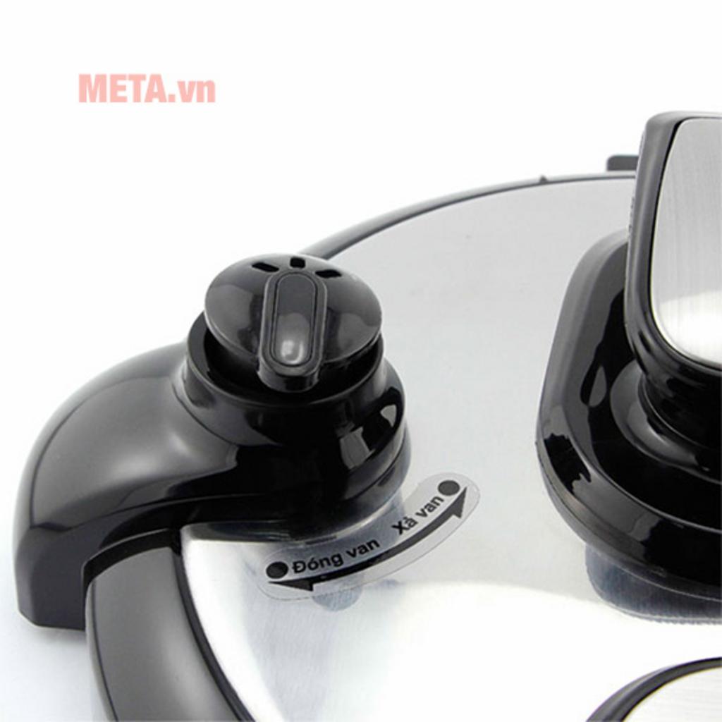 Hệ thống an toàn và núm vặn cơ dễ thao tác.