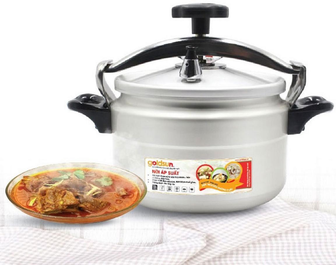 Tổng quan Nồi áp suất nhôm đáy từ Goldsun GPC1930-05IH - 5 lít