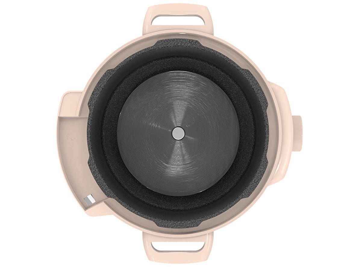 Lòng nồi hợp kim dày 1.8mm phủ chống dính.