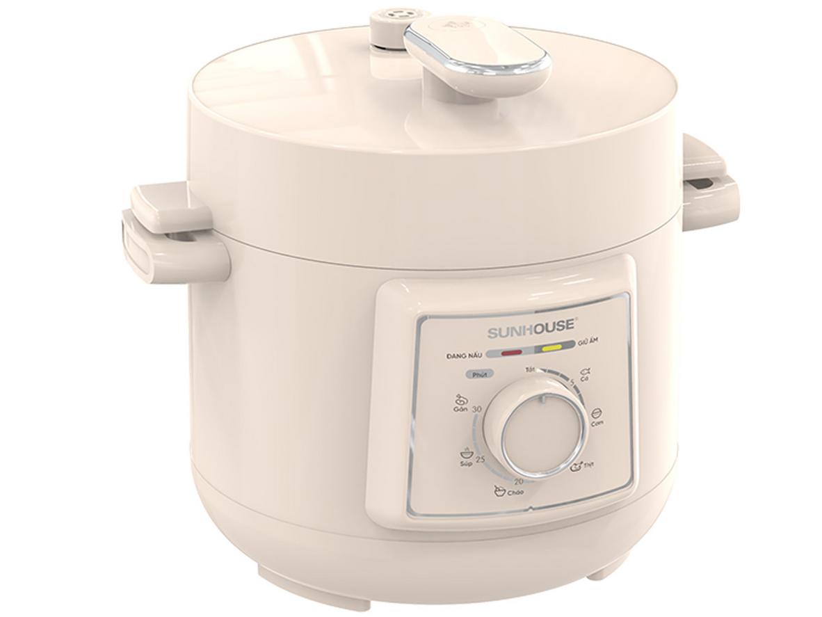 Bảng điều khiển núm vặn với 7 chế độ nấu.