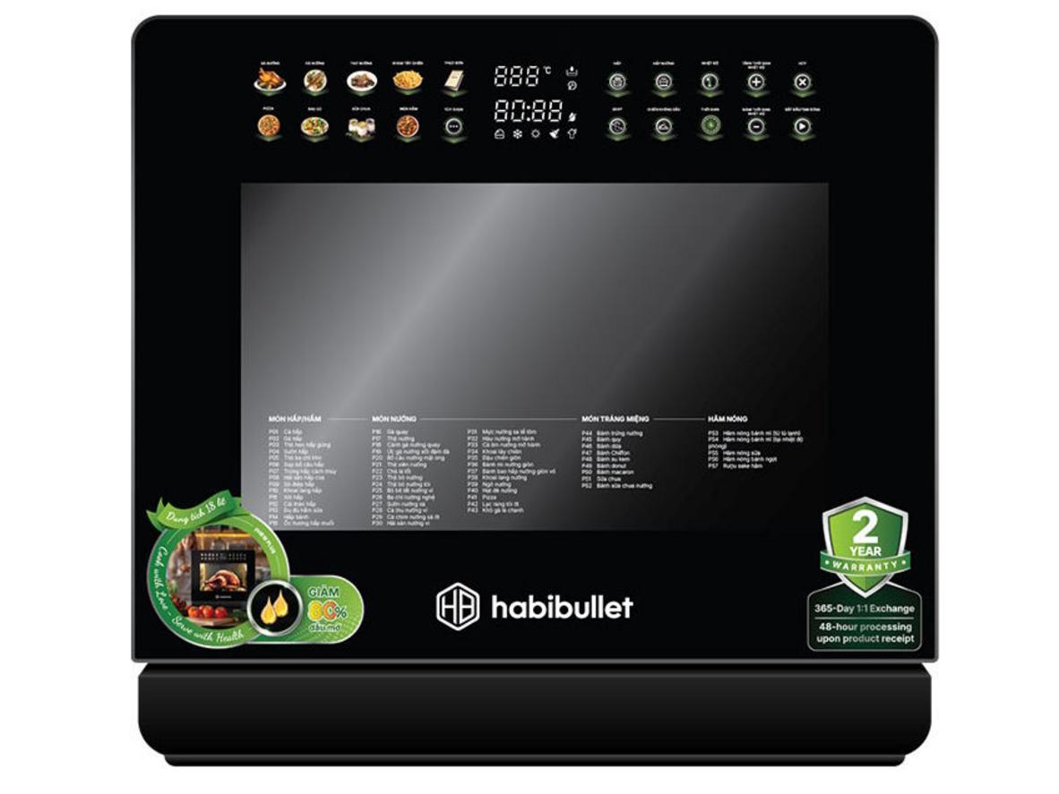 Tổng quan Nồi chiên hấp hơi nước Habibullet Vitasteam FHB18 Plus