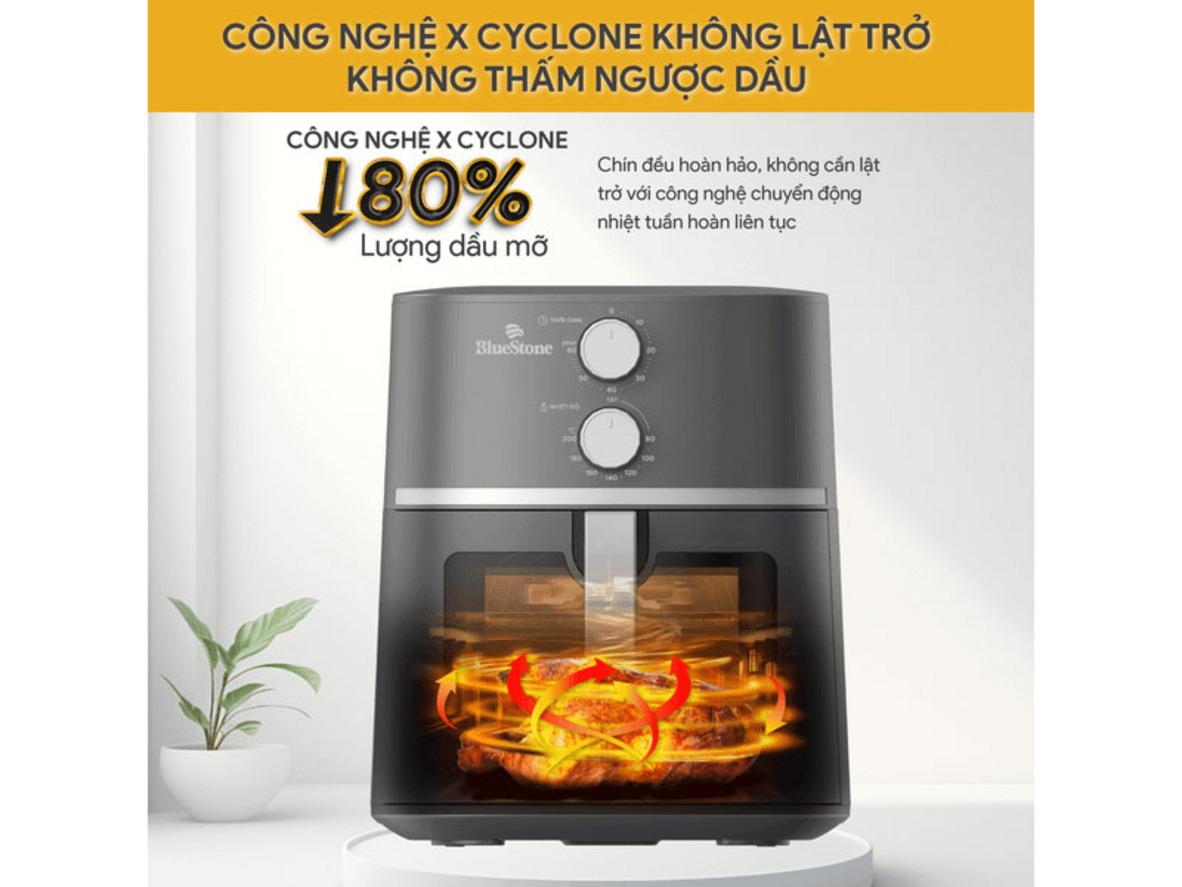 Tổng quan Nồi chiên không dầu BlueStone AFB-5856 - 7 lít