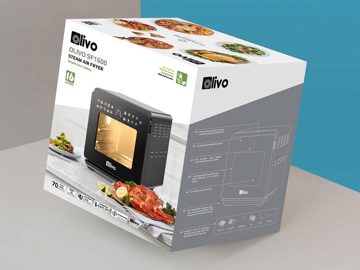 Eco Fry cho lớp vỏ giòn, ít dầu