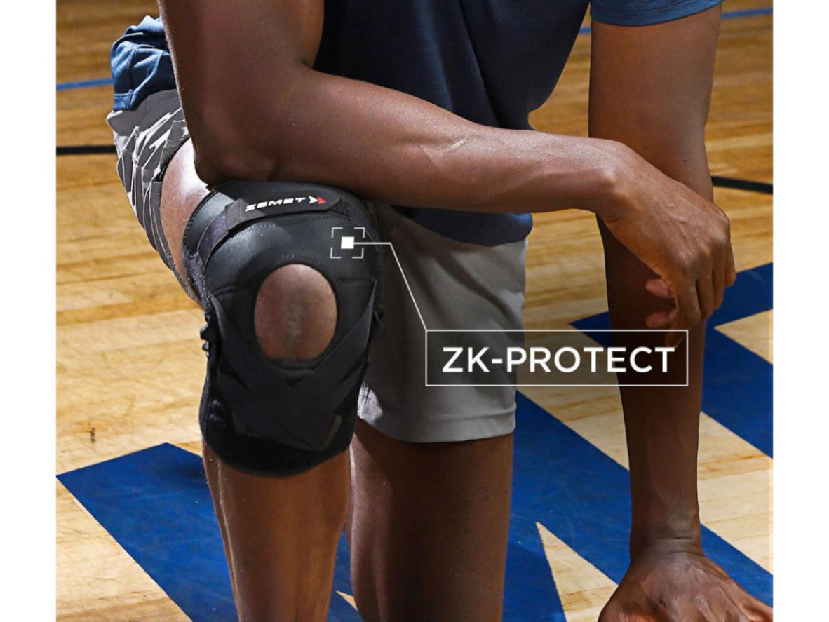 Đệm bánh chè & vải thoáng khí.