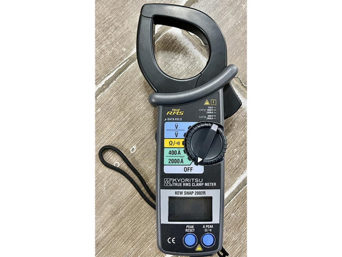 Peak Hold ghi nhận dòng khởi động (inrush) để chẩn đoán nhanh