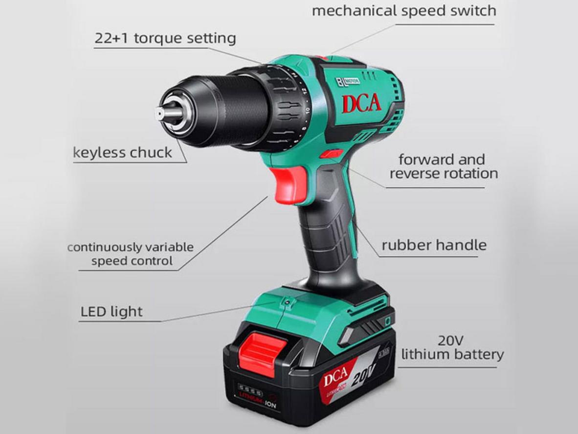 Bộ 2 pin 20V 4.0Ah kèm sạc — pin đủ dùng cho ca làm việc.