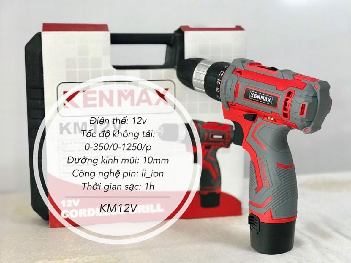 Pin Li‑ion 12V và bộ sạc nhanh