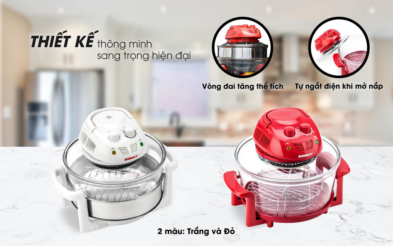 1300W giúp làm nóng nhanh, tiết kiệm thời gian nấu.