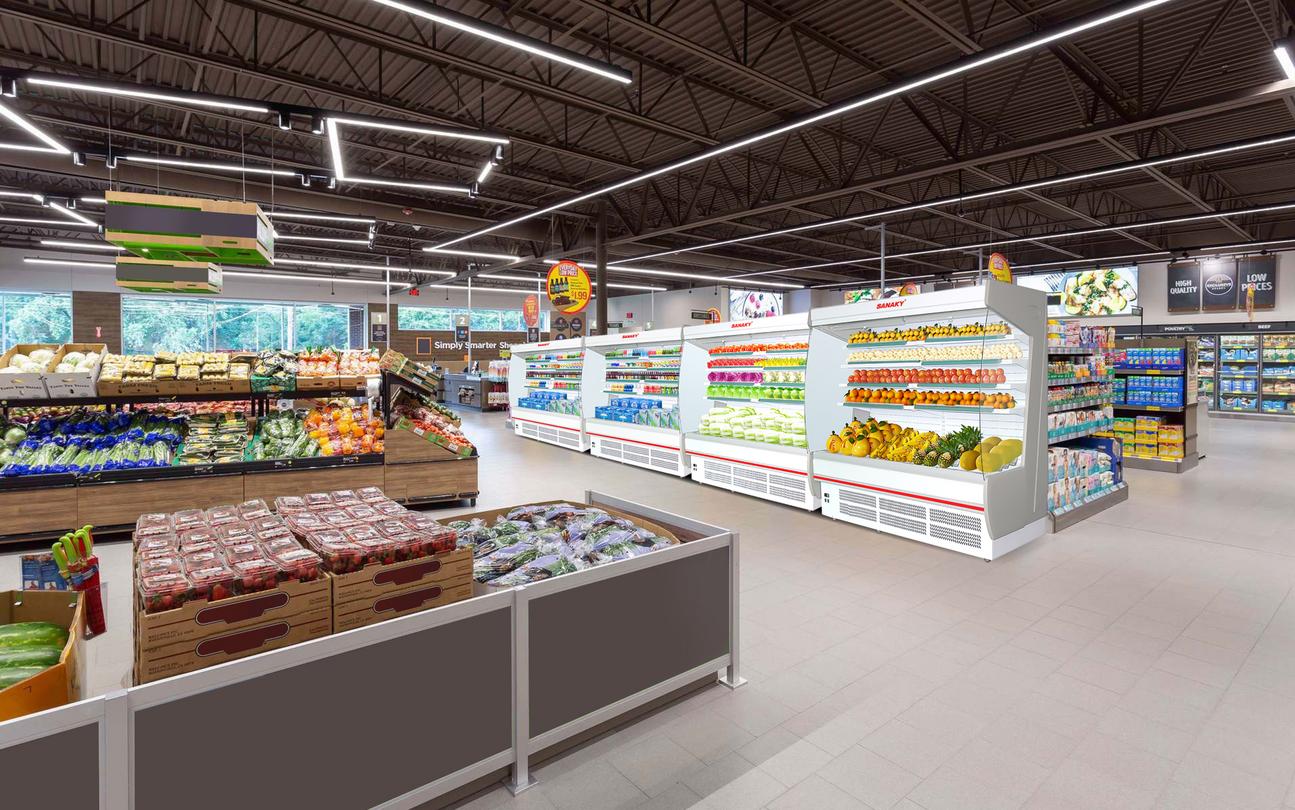 Quạt lồng sóc phân phối khí lạnh đều.