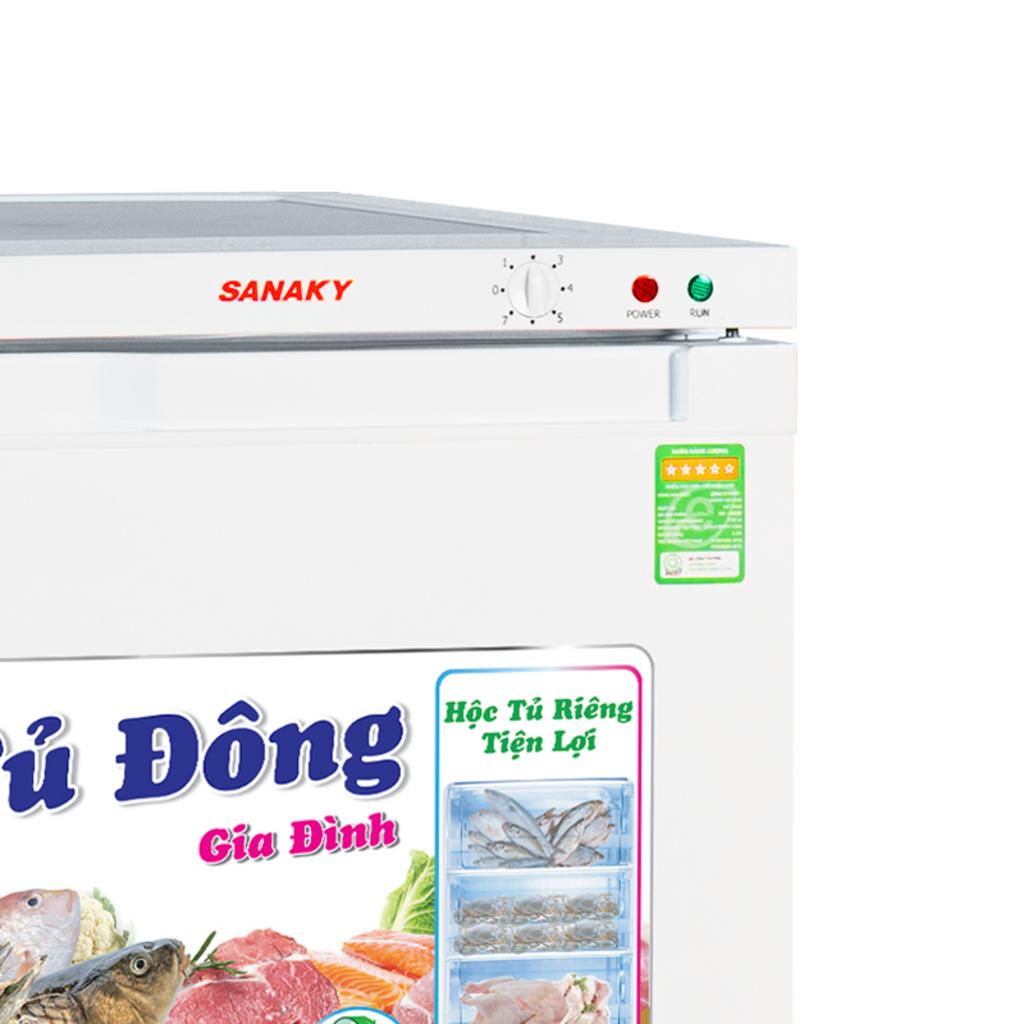 Gas R600a thân thiện, công suất nhỏ tiết kiệm điện.