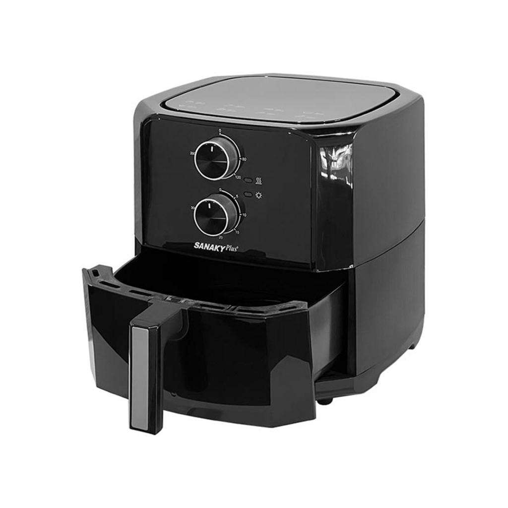 Rapid Air 360° tạo luồng nóng đều giúp thực phẩm giòn mà ít dầu.