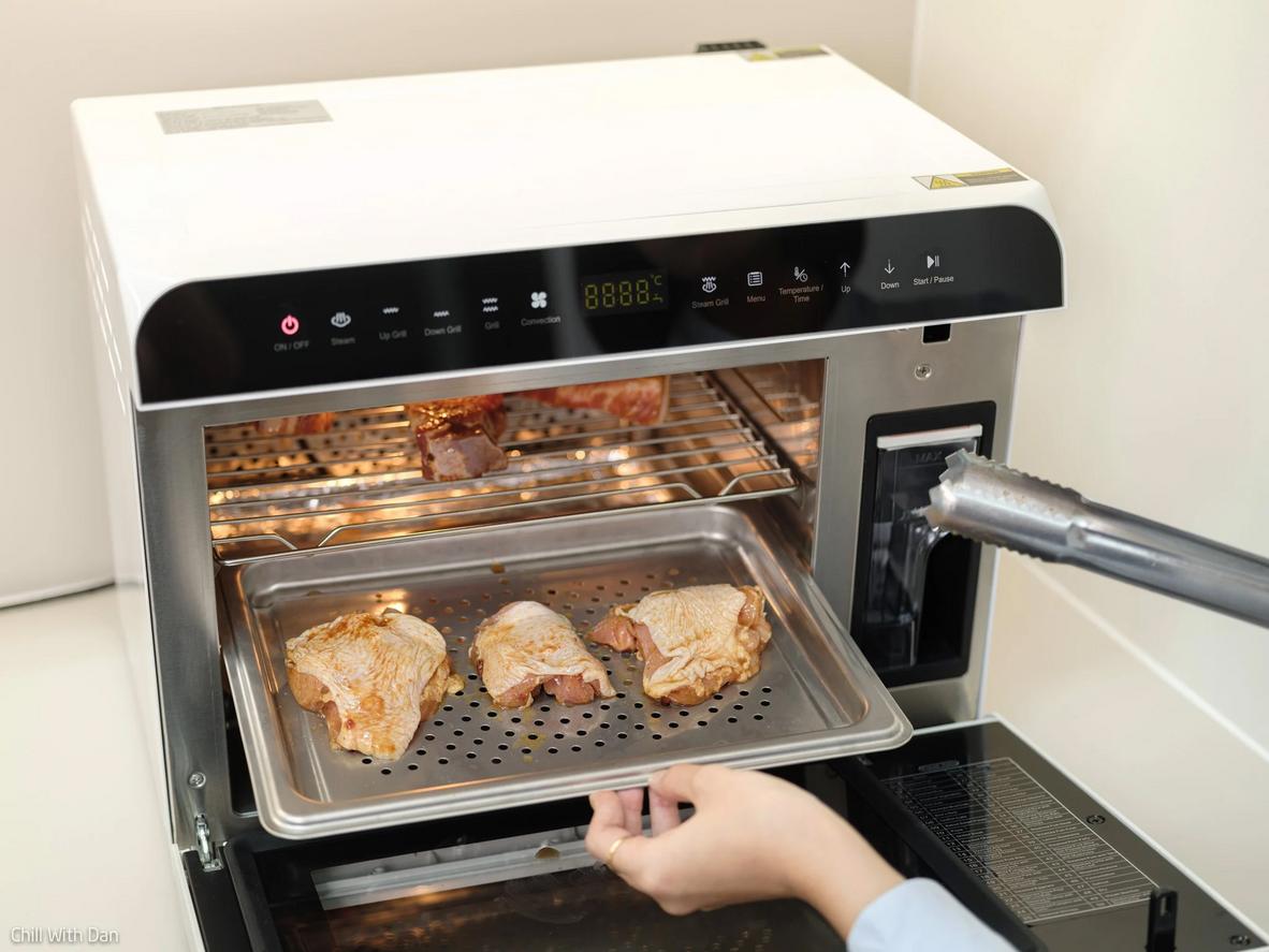 Rapid Air kết hợp hơi nước: giòn ngoài, mọng trong