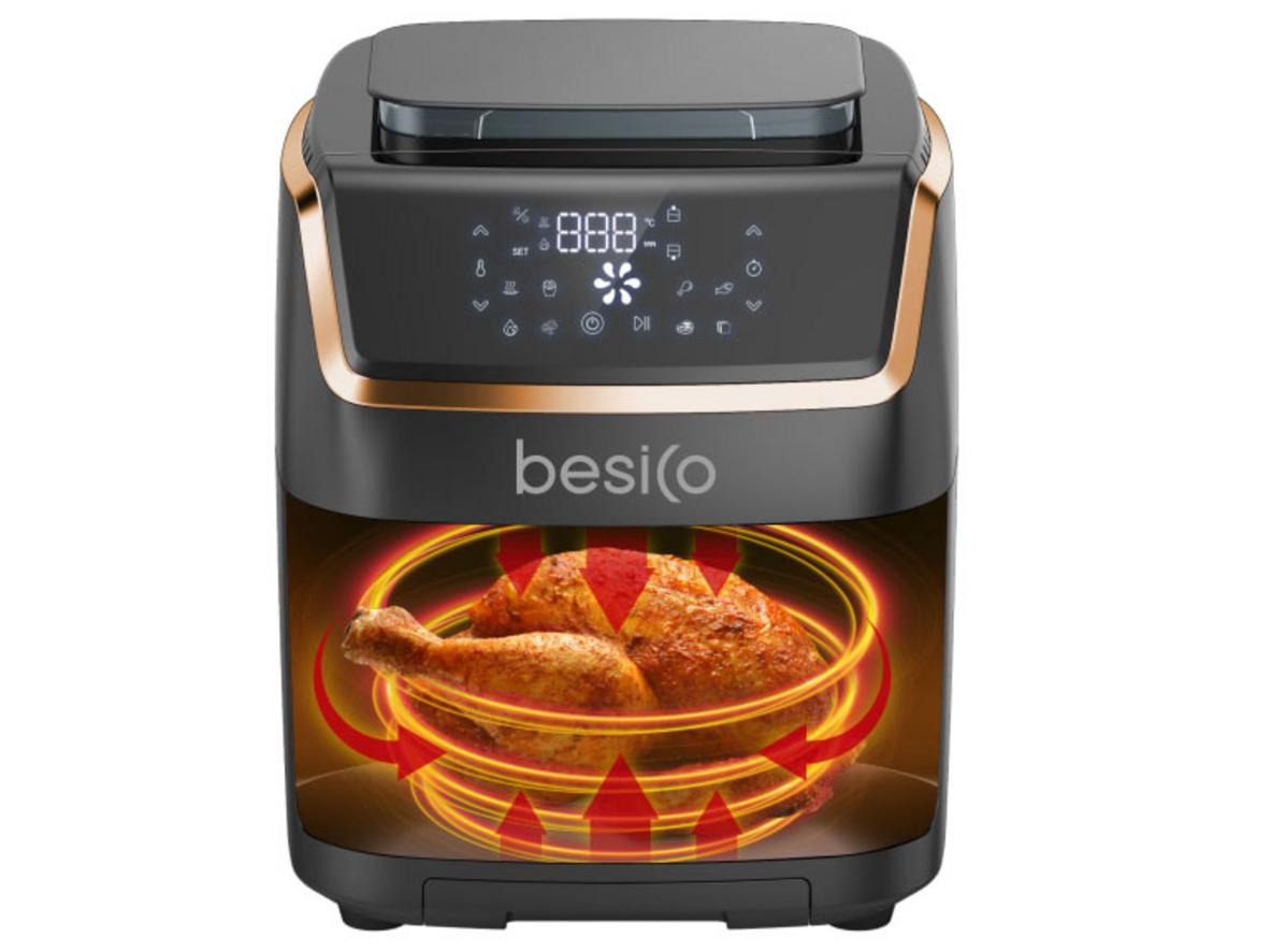 Rapid Air + Jet Steam 360: giòn ngoài mềm trong