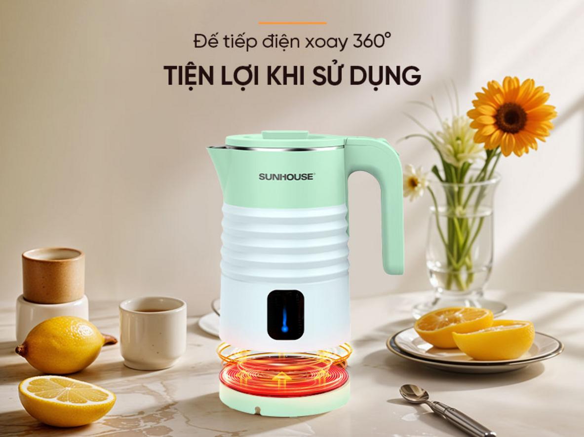 Ruột Inox 304: an toàn và dễ vệ sinh.