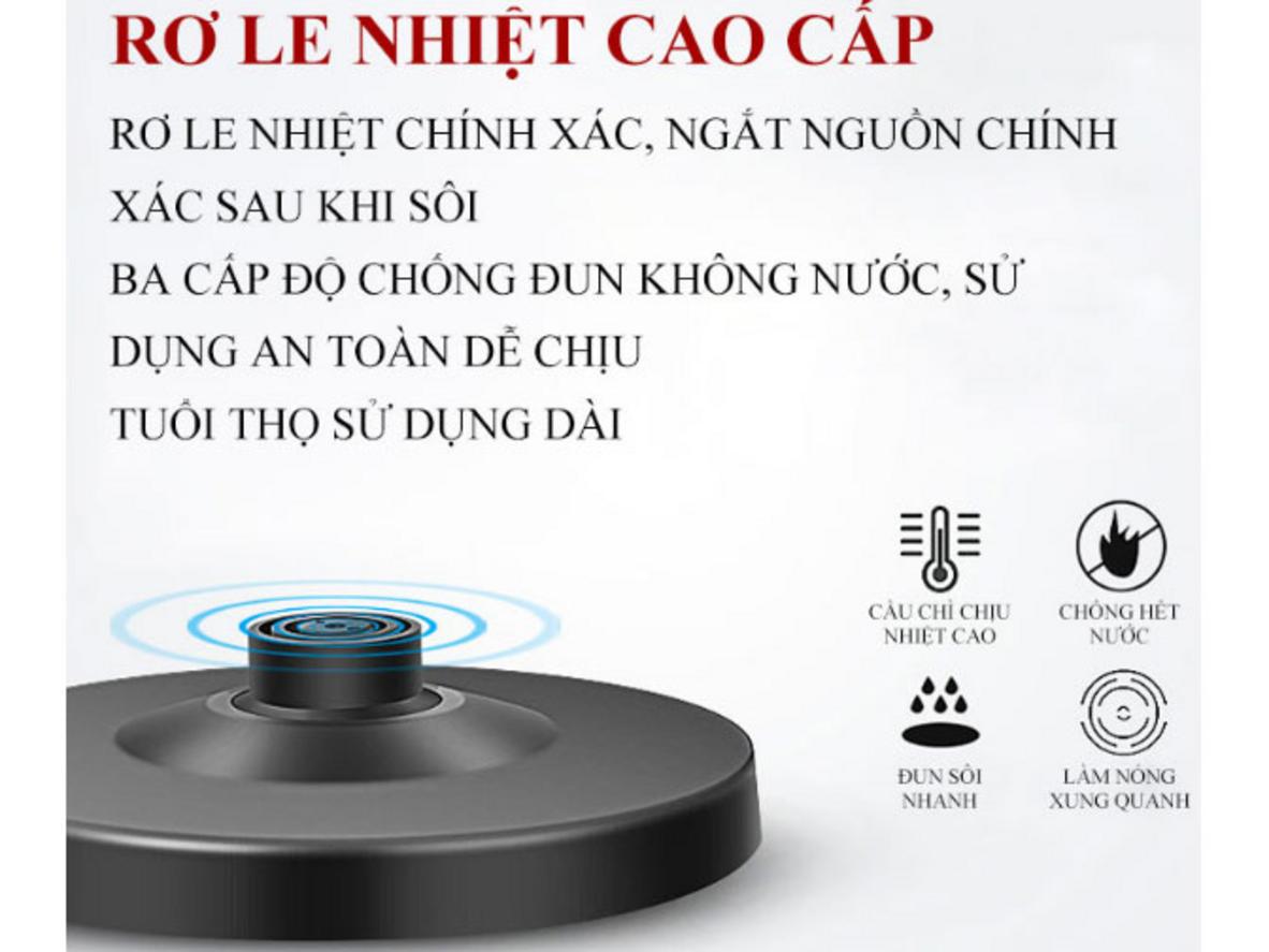 Ruột Inox 304 an toàn, dễ vệ sinh