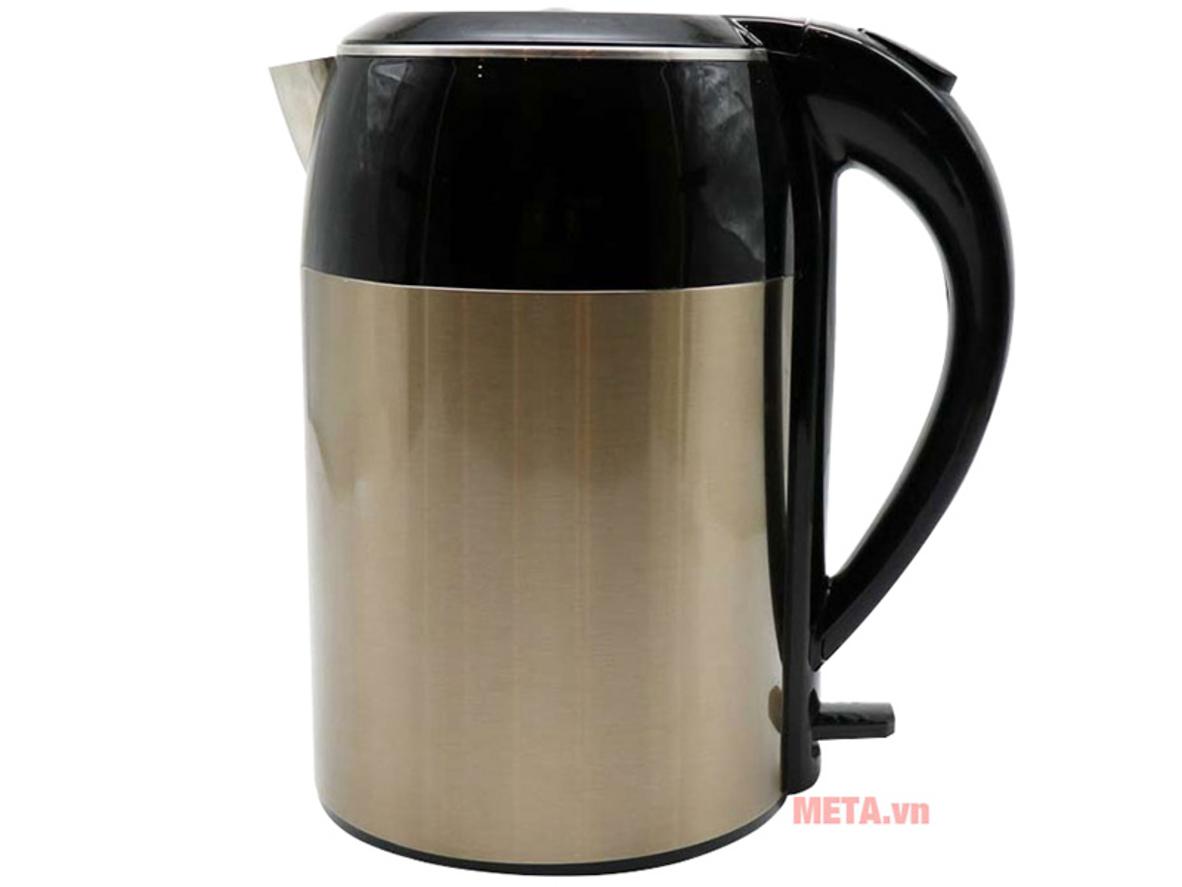 Ruột Inox 304 nguyên khối — an toàn và dễ vệ sinh.