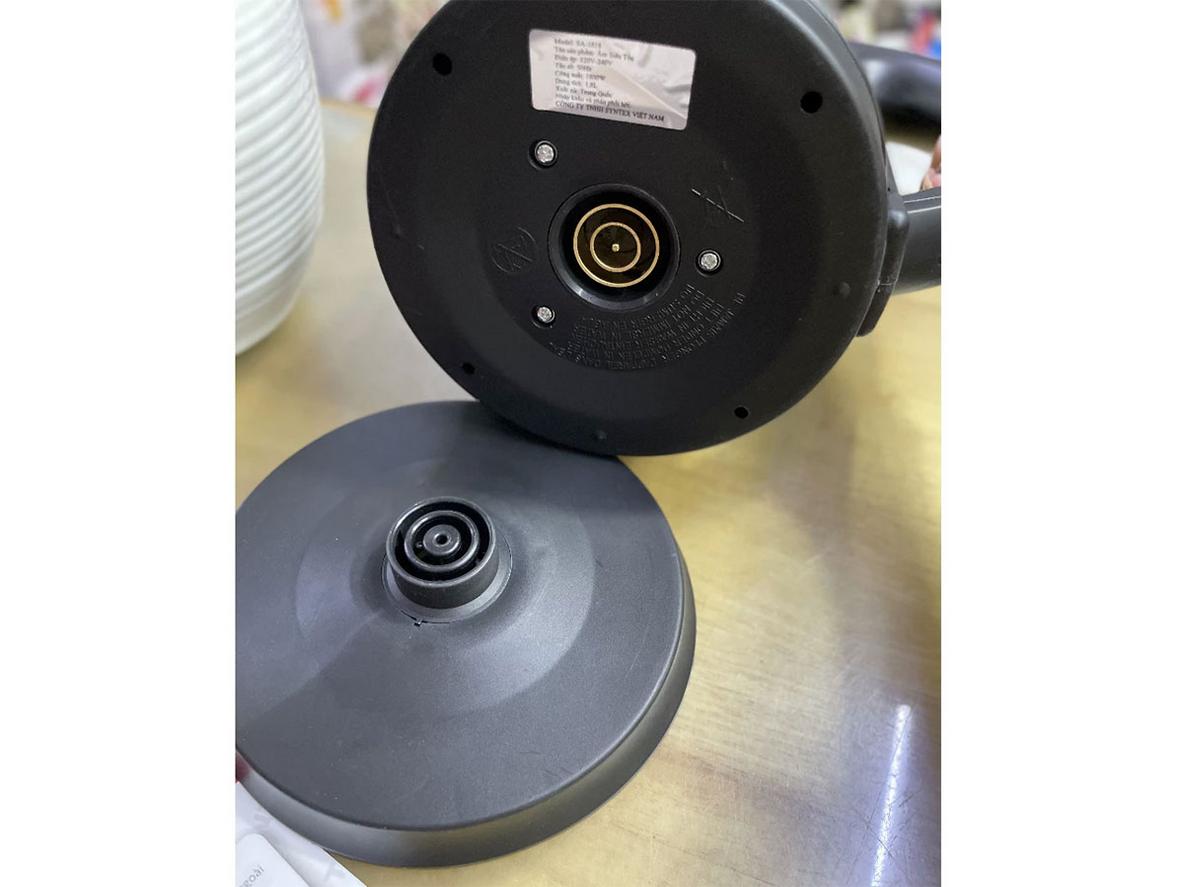 Ruột Inox SUS304 - an toàn và dễ vệ sinh.