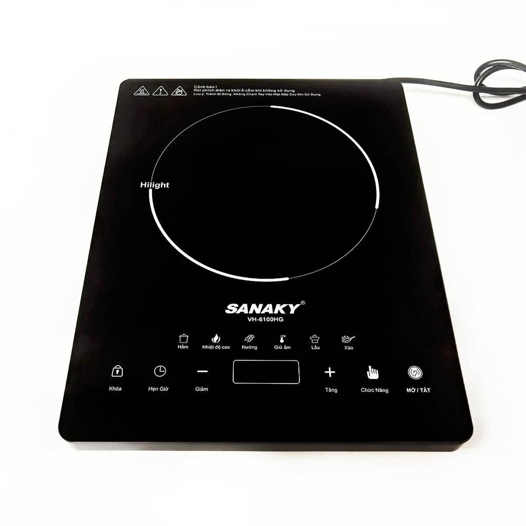 Mặt kính Ceramic/Crystal — dễ lau, bền bỉ, sang trọng.