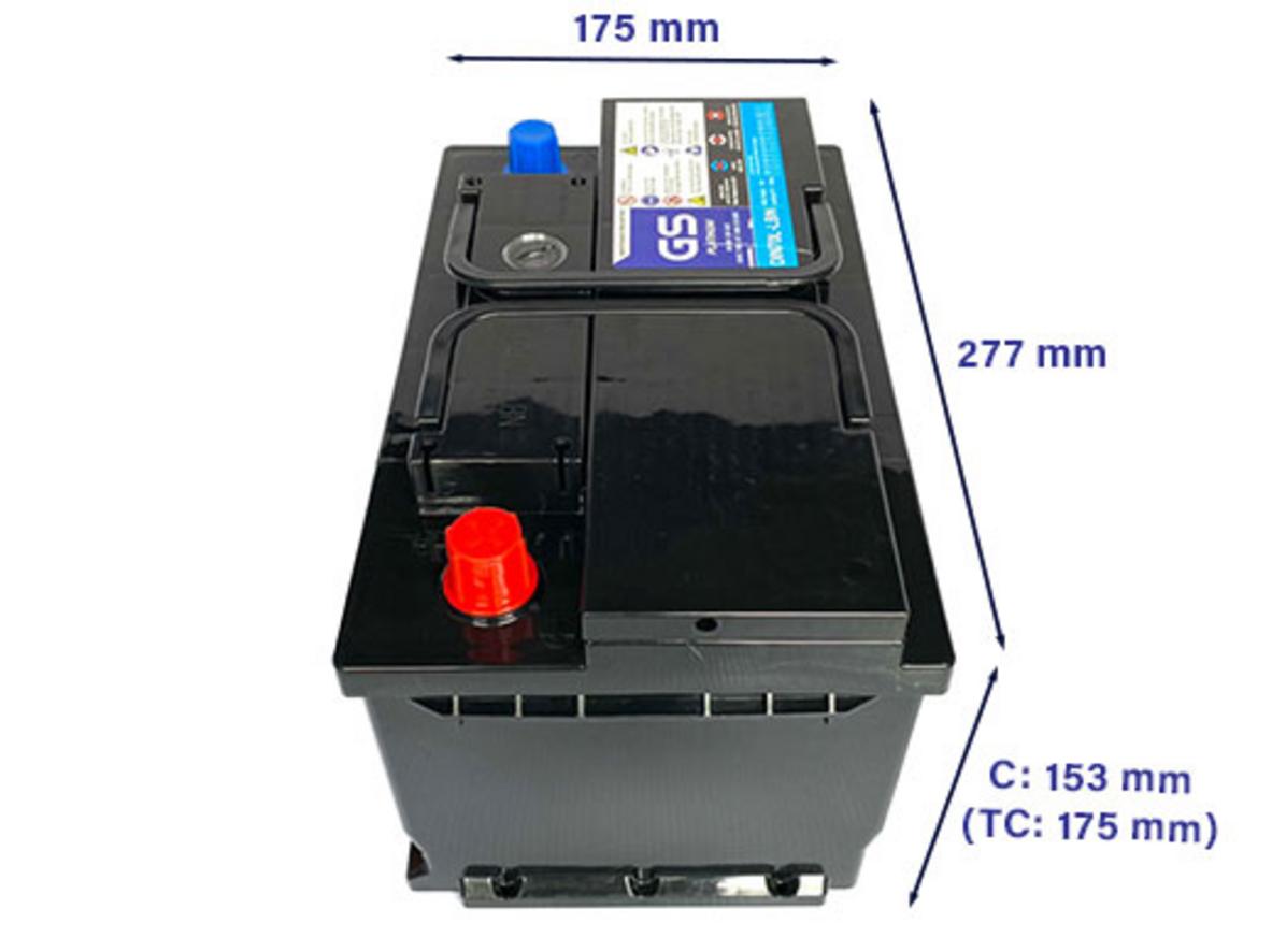 Ắc quy kín khí, tem bảo hành và serial hiển thị rõ ràng.