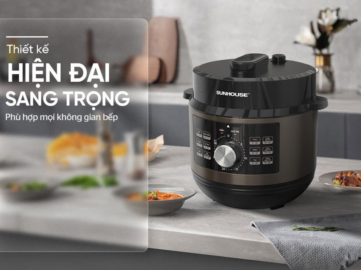 Dung tích 6L phục vụ gia đình đông