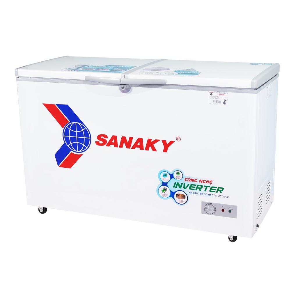 Bảng điều khiển và nhãn Inverter của Sanaky VH-3699A3