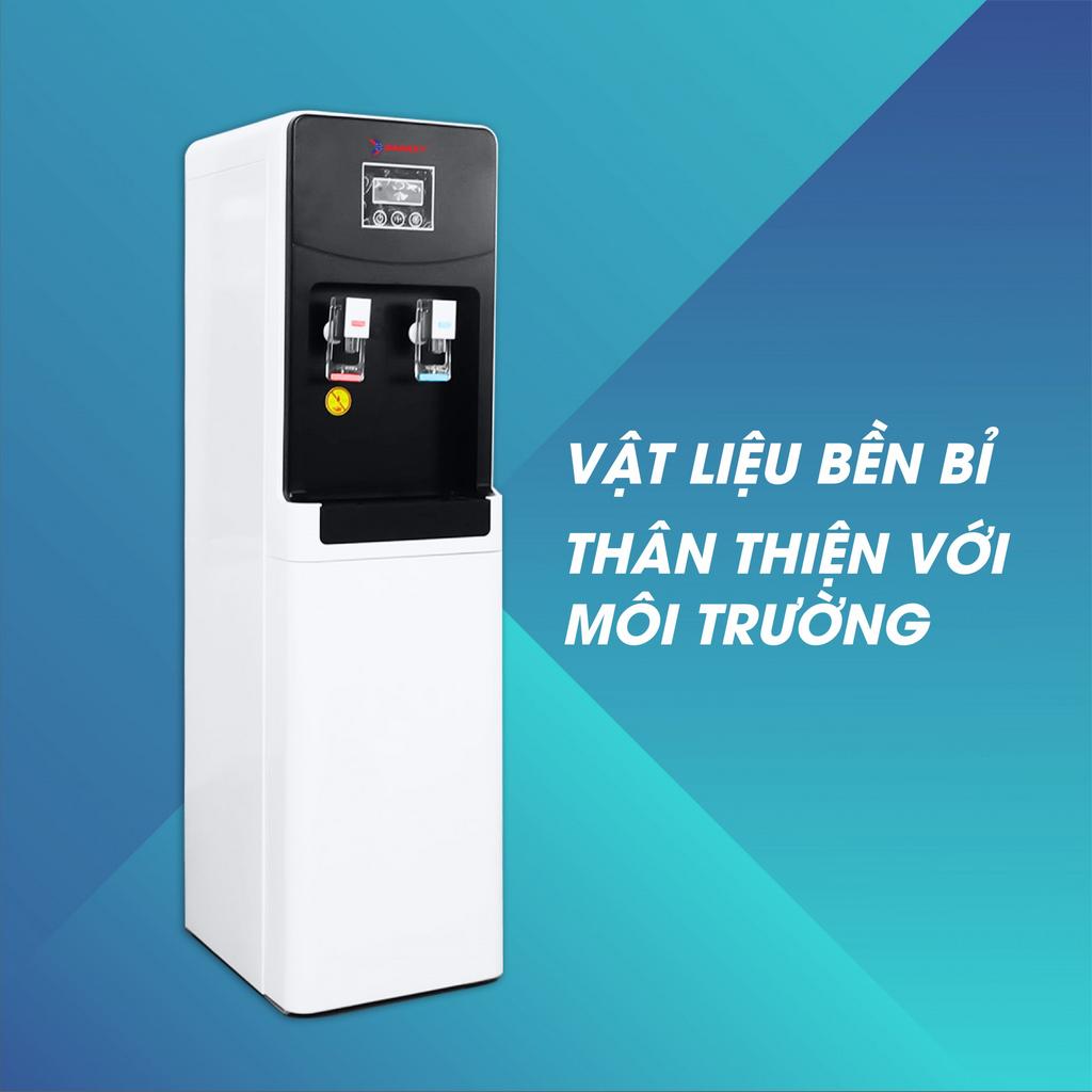 Khóa trẻ em và khay hứng giúp sử dụng an toàn, vệ sinh nhanh.