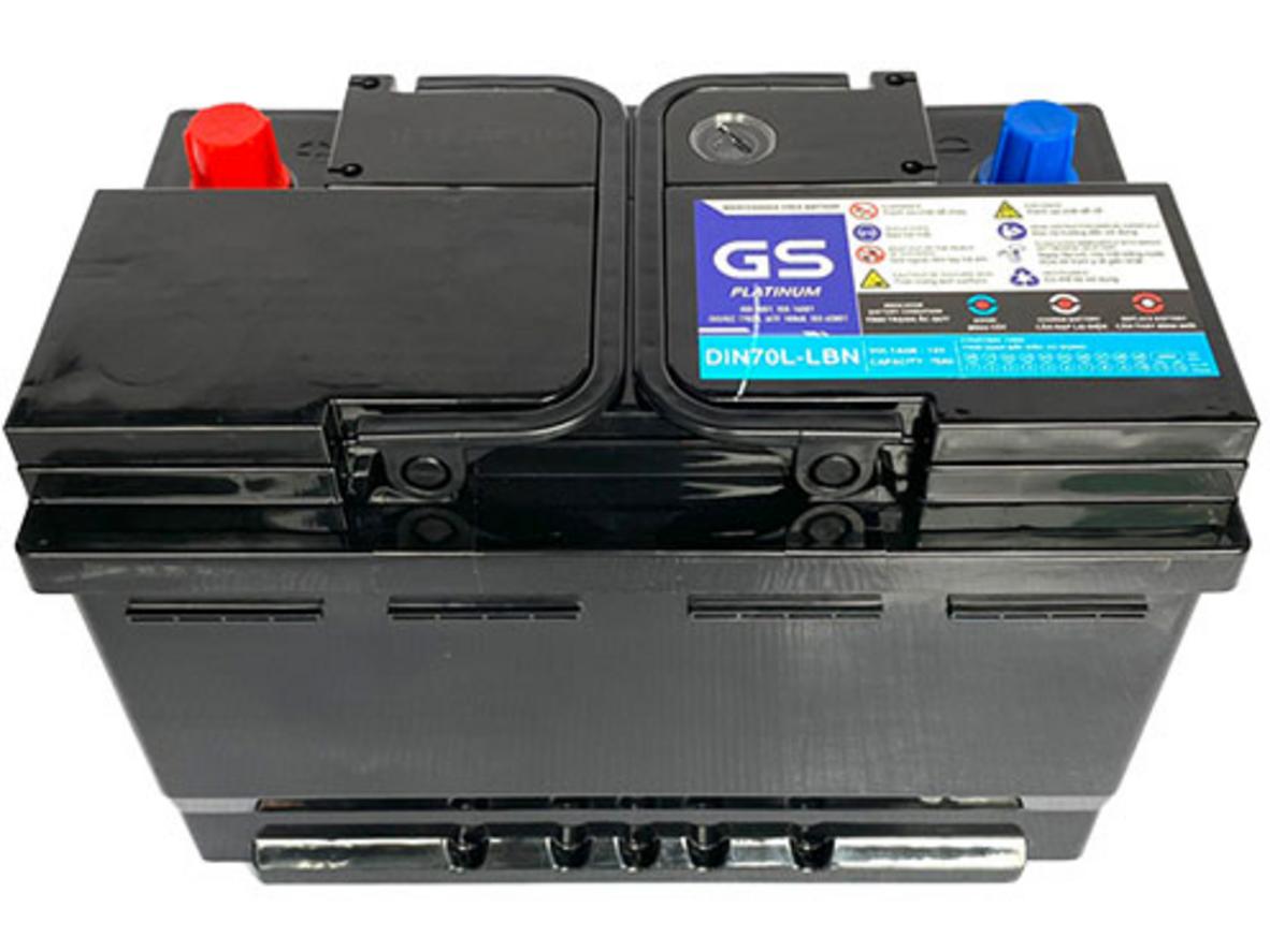 Minh hoạ: Lắp GS DIN70L-LBN và thử nổ máy — khởi động ổn định.